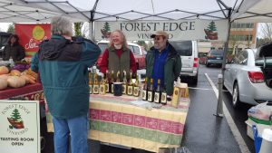 You can wine-taste at both Forest Edge Vineyards and Kings Raven Winery!
