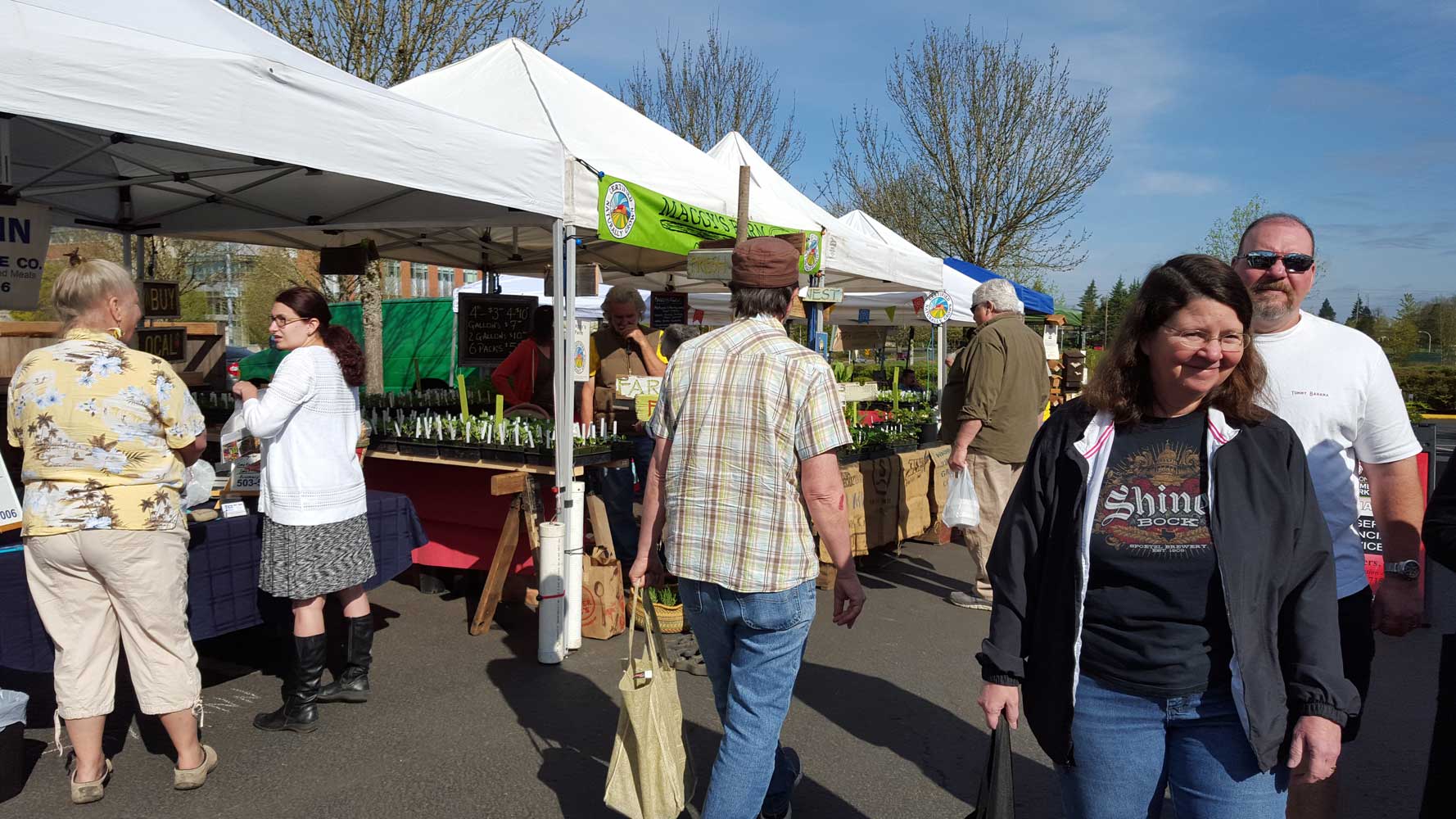 Get out and enjoy the dry market this Saturday!